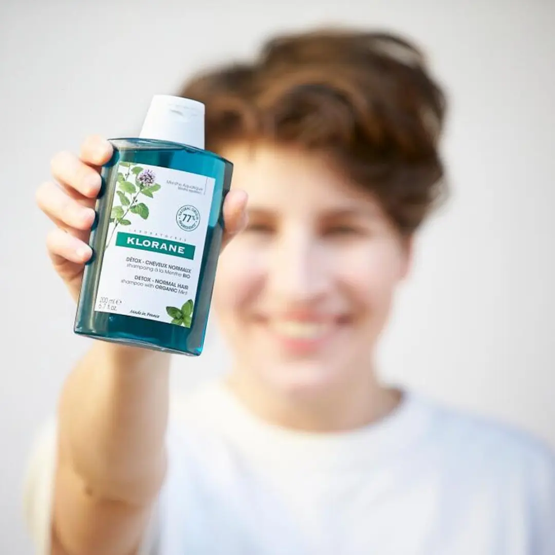 Klorane Haar Menthe Aquatique Detox Shampoo 200ml
