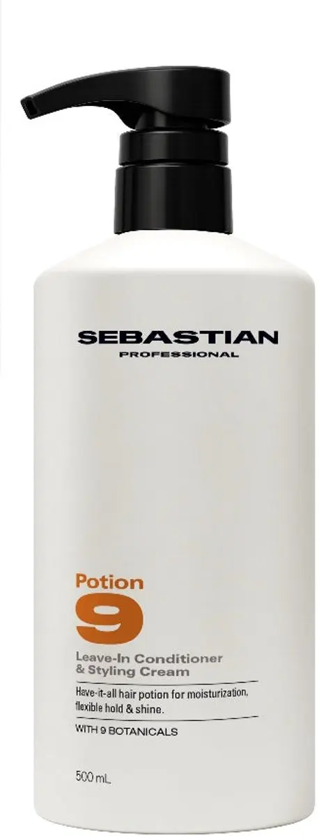 Sebastian Potion 9 Leave-In Conditioner & Styling Cream 500ml