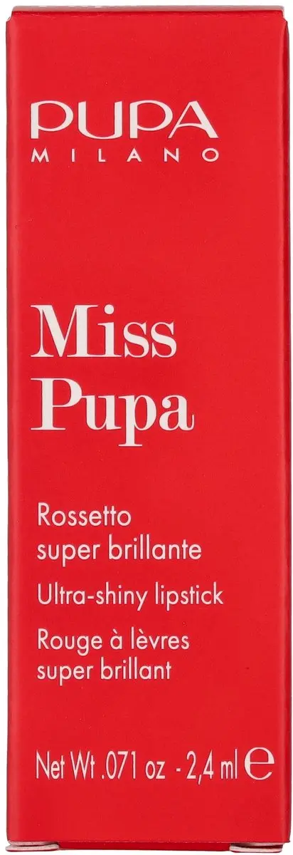 Pupa Miss Pupa Lipstick 202 Ballroom - Roze/Rood