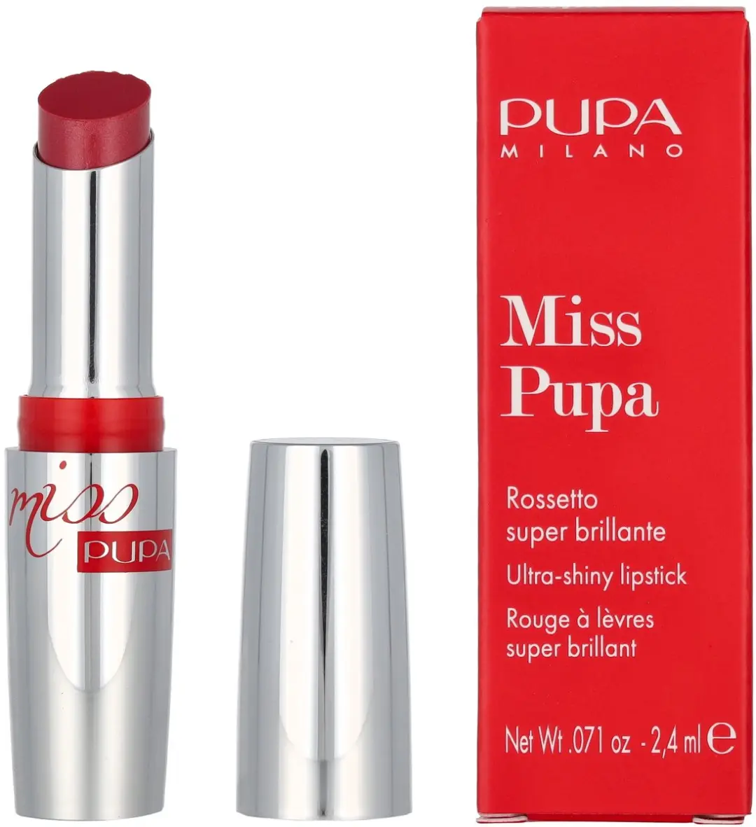 Pupa Miss Pupa Lipstick 202 Ballroom - Roze/Rood