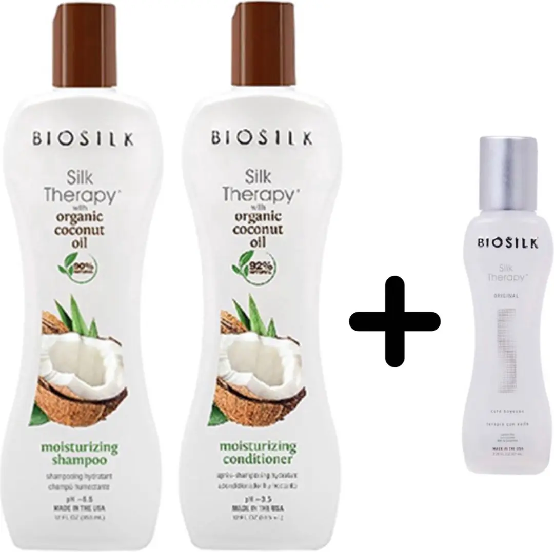 BioSilk Coconut Oil Voordeelset