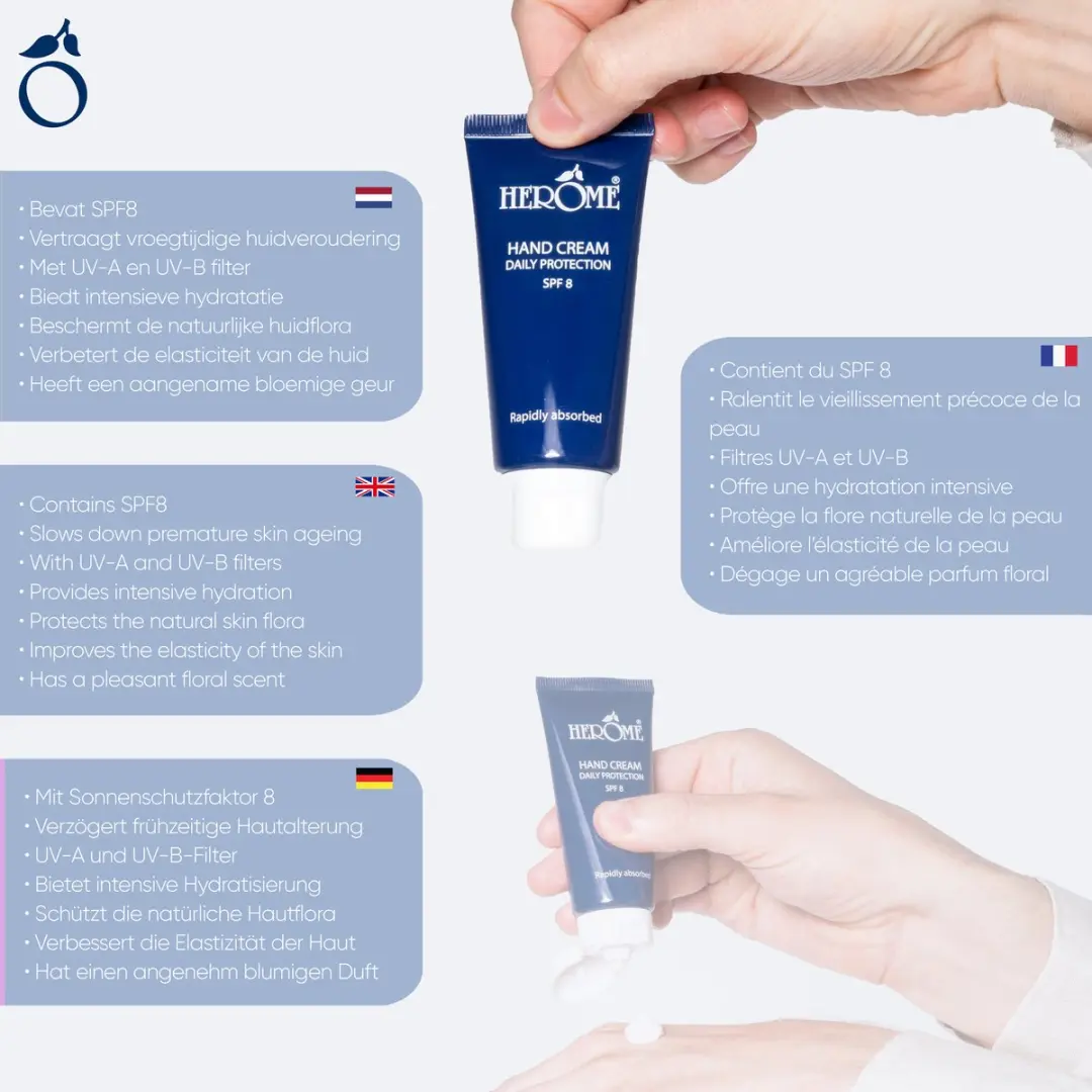 Herome Handcreme Daily Protection SPF 8 30ml