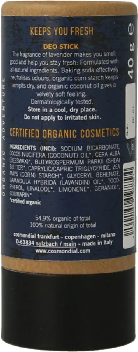 Benecos For Men Deo Stick 40g