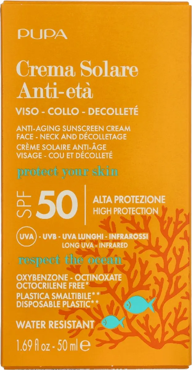 Pupa Milano Anti-Aging Zonnecrème SPF 50 - 50ml