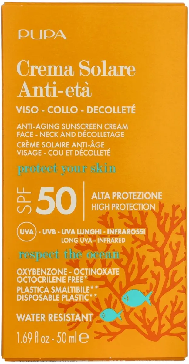 Pupa Milano Anti-Aging Zonnecrème SPF 50 - 50ml