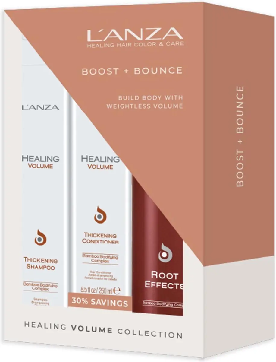 L'Anza Healing Volume Holiday Set 2024 - Zwart
