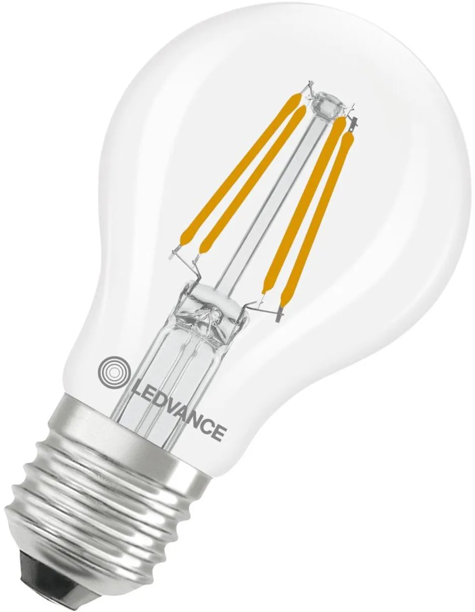 LEDVANCE Classic A60 Filament E27 - 3.4W 470lm 2700K