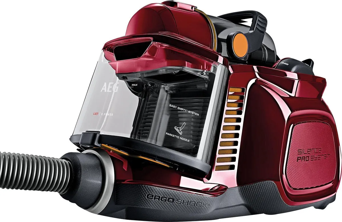 AEG LX7-2-CR-A Animal Edition Stofzuiger - 750W - 1.4L Chili Rood