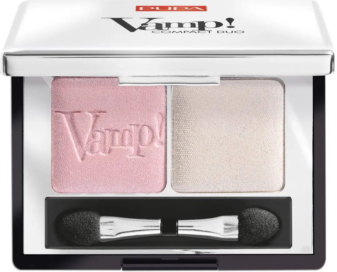 Pupa Milano Vamp! Compact Duo Oogschaduw 001 Rose Perlage