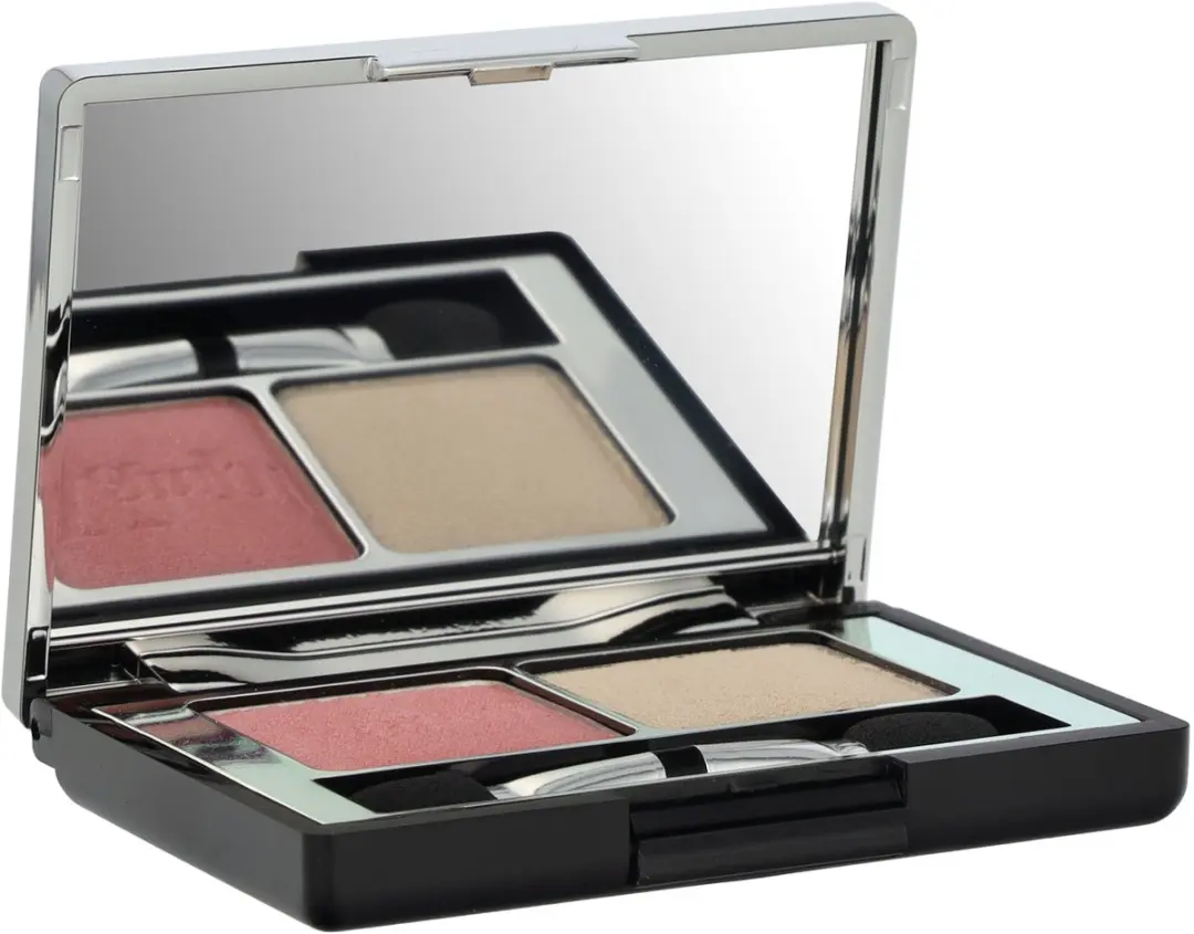 Pupa Milano Vamp! Compact Duo Oogschaduw 001 Rose Perlage - 2 Stuks