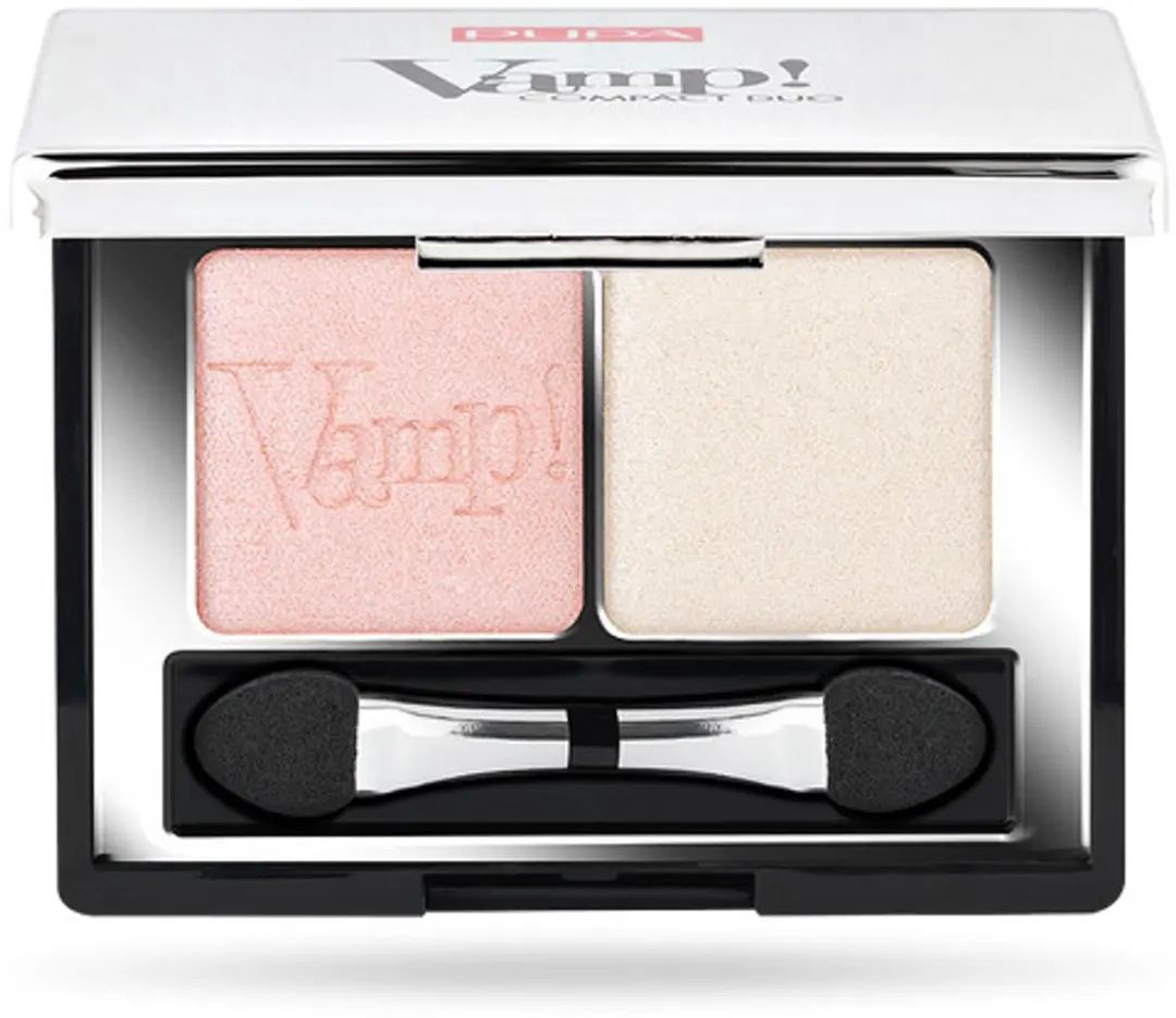 Pupa Milano Vamp! Compact Duo Oogschaduw 001 Rose Perlage - 2 Stuks - afbeelding 6 van 6