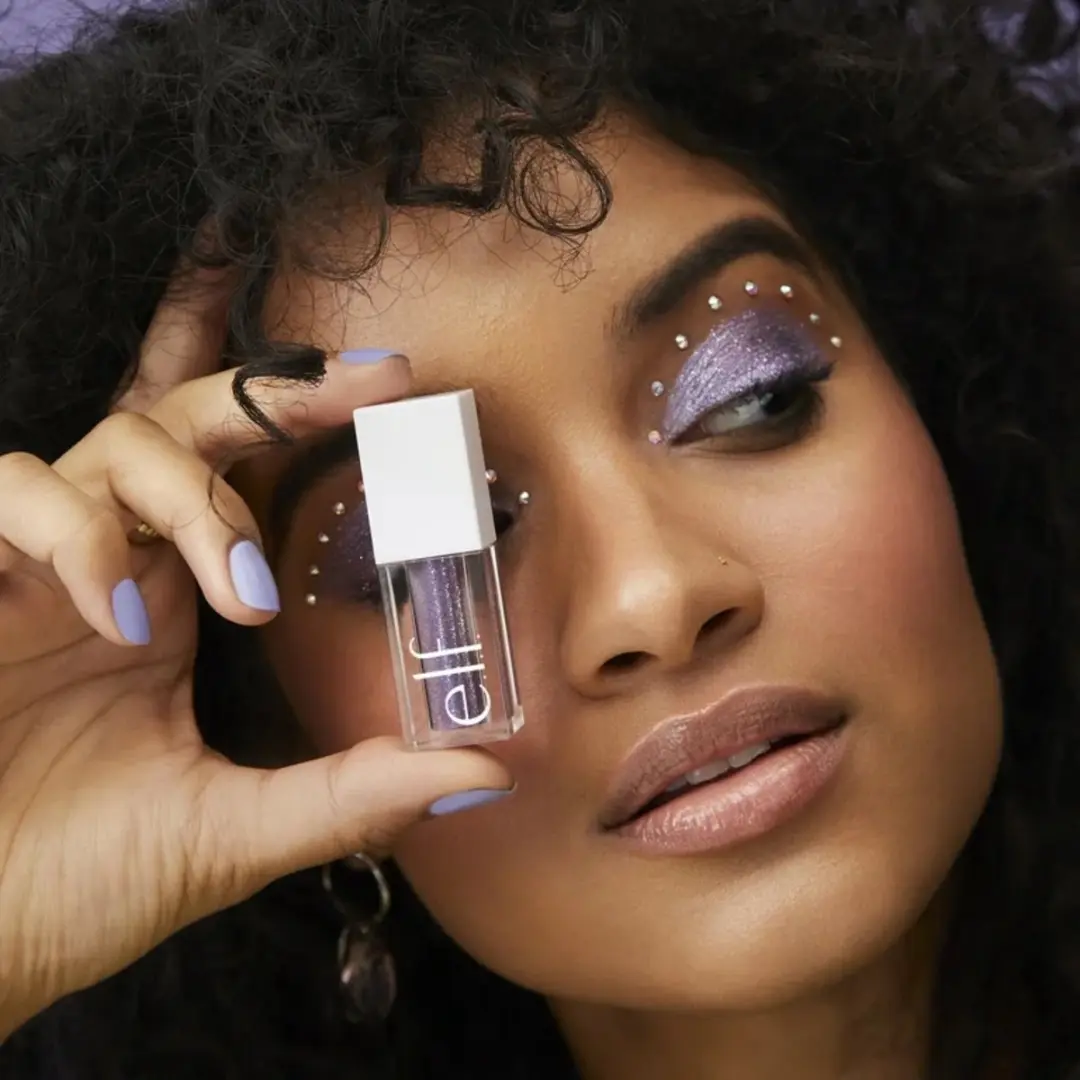ELF Cosmetics Liquid Glitter Eyeshadow Purple Reign 3ml