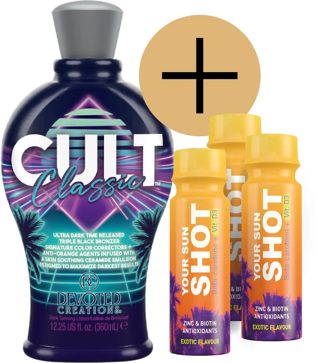Devoted Creations Cult Classic + 3 Your Sun Shots