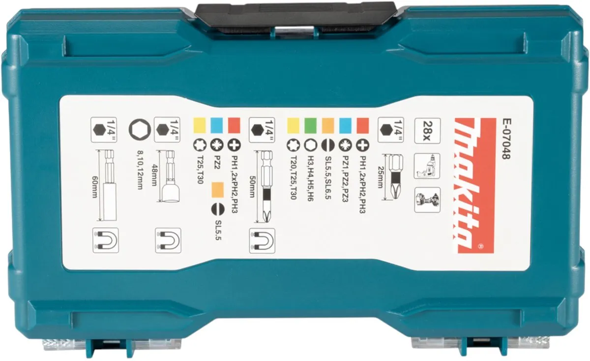 Makita E-07048 Bit Set 28-delig