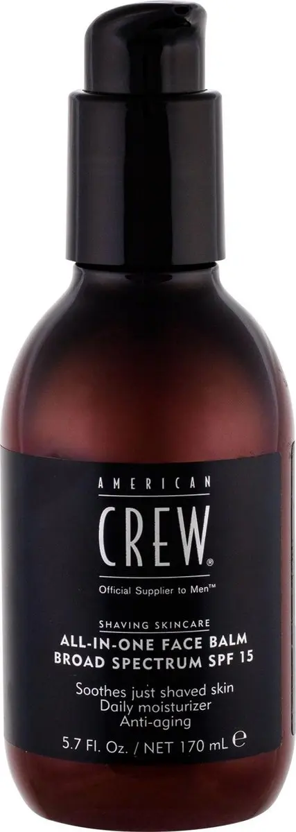 American Crew All In One Face Balm SPF 15 - 170ml
