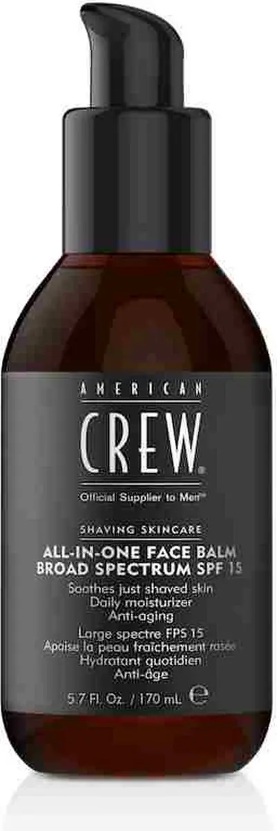 American Crew All In One Face Balm SPF 15 - 170ml