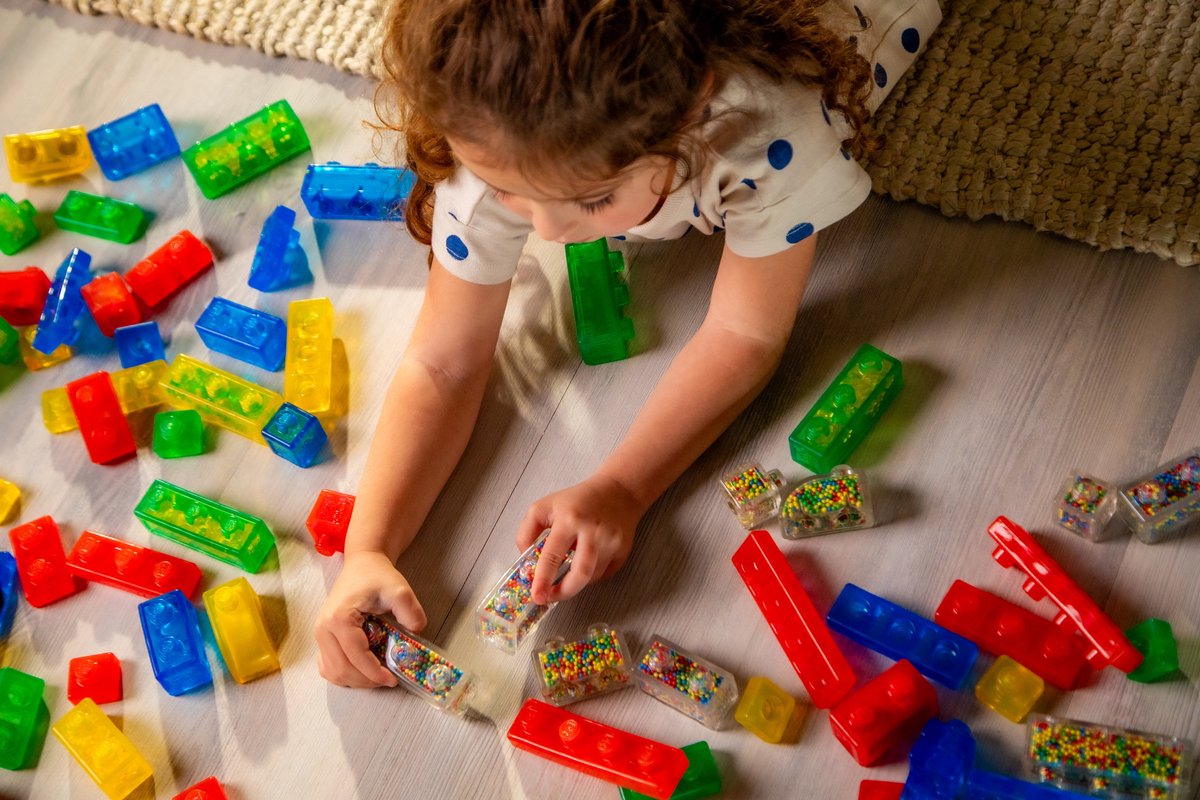 Goliath Jelly Blox Mega Pack - Constructiespeelgoed - Zachte Bouwblokken - Pijnvrij Spelen - Vanaf 2 jaar - BPA vrij