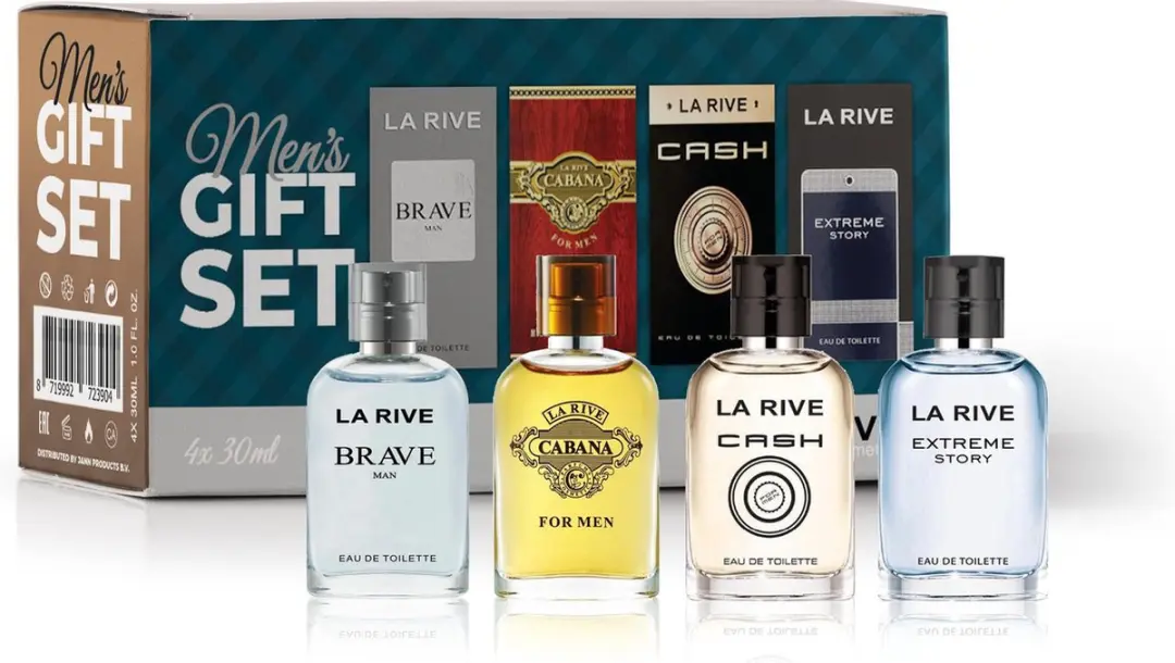 La Rive Men's Eau de Toilette Geschenkset 120ml