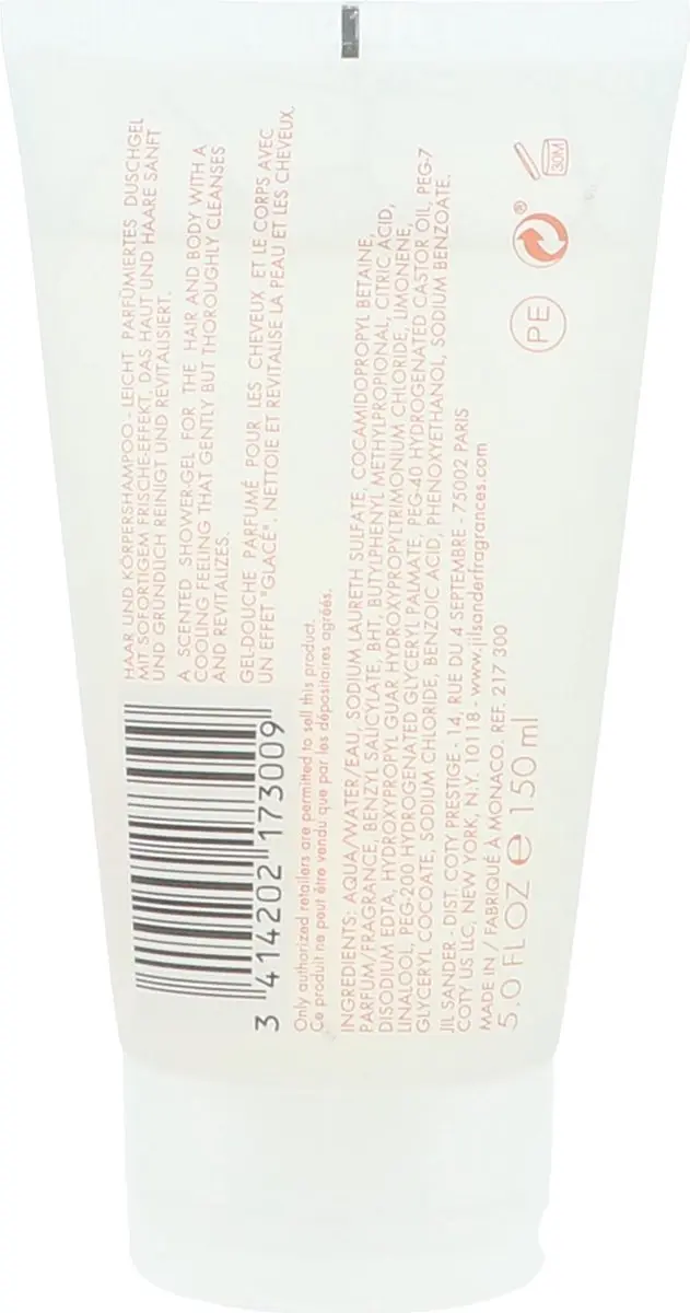 Jil Sander Sun MAN All Over Shampoo 150ml