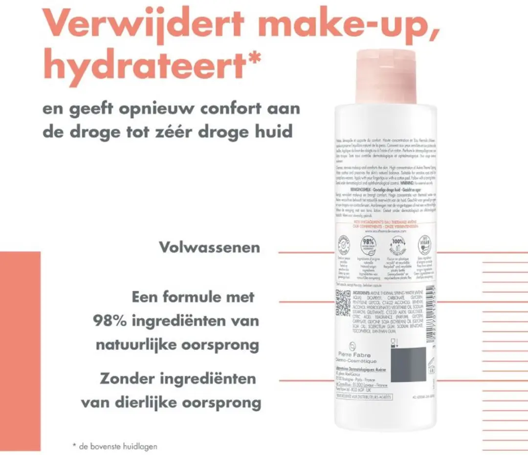 Avène Les Essentiels Reinigingsmelk 200ml