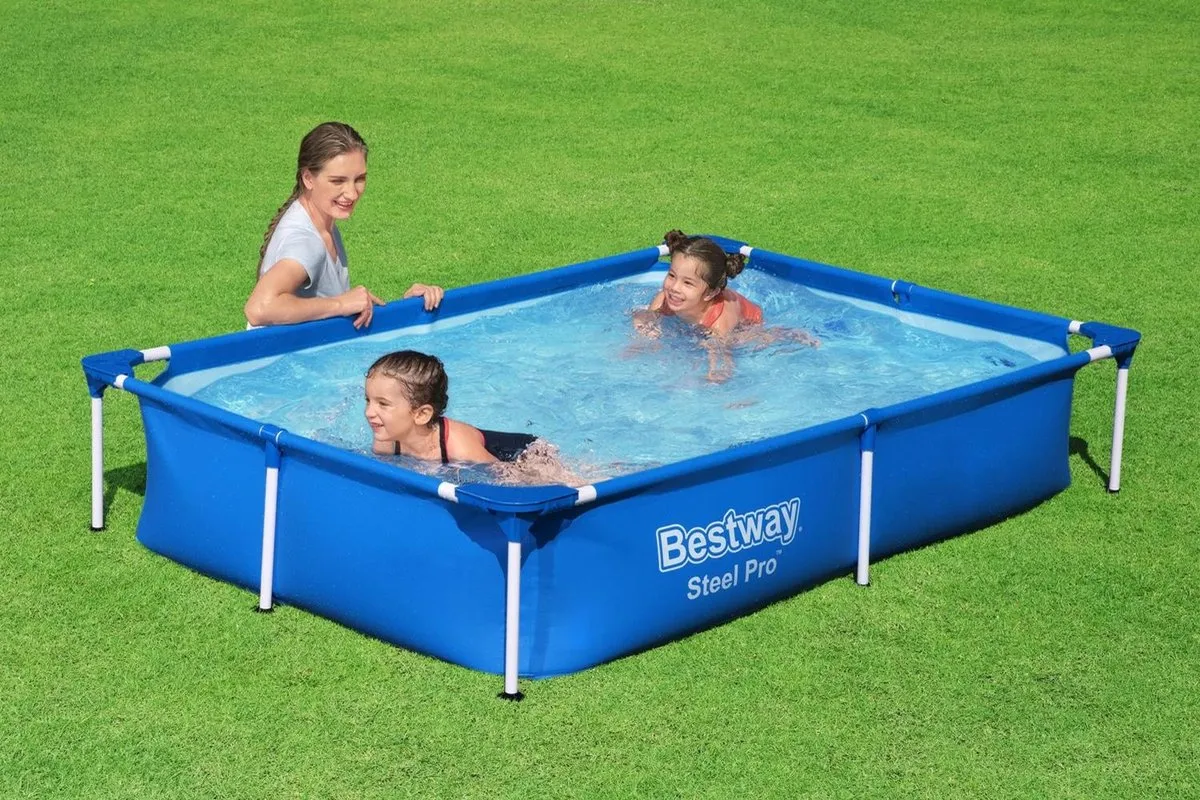 Bestway Zwembad 56401 1200L - 221x150x43cm - Blauw