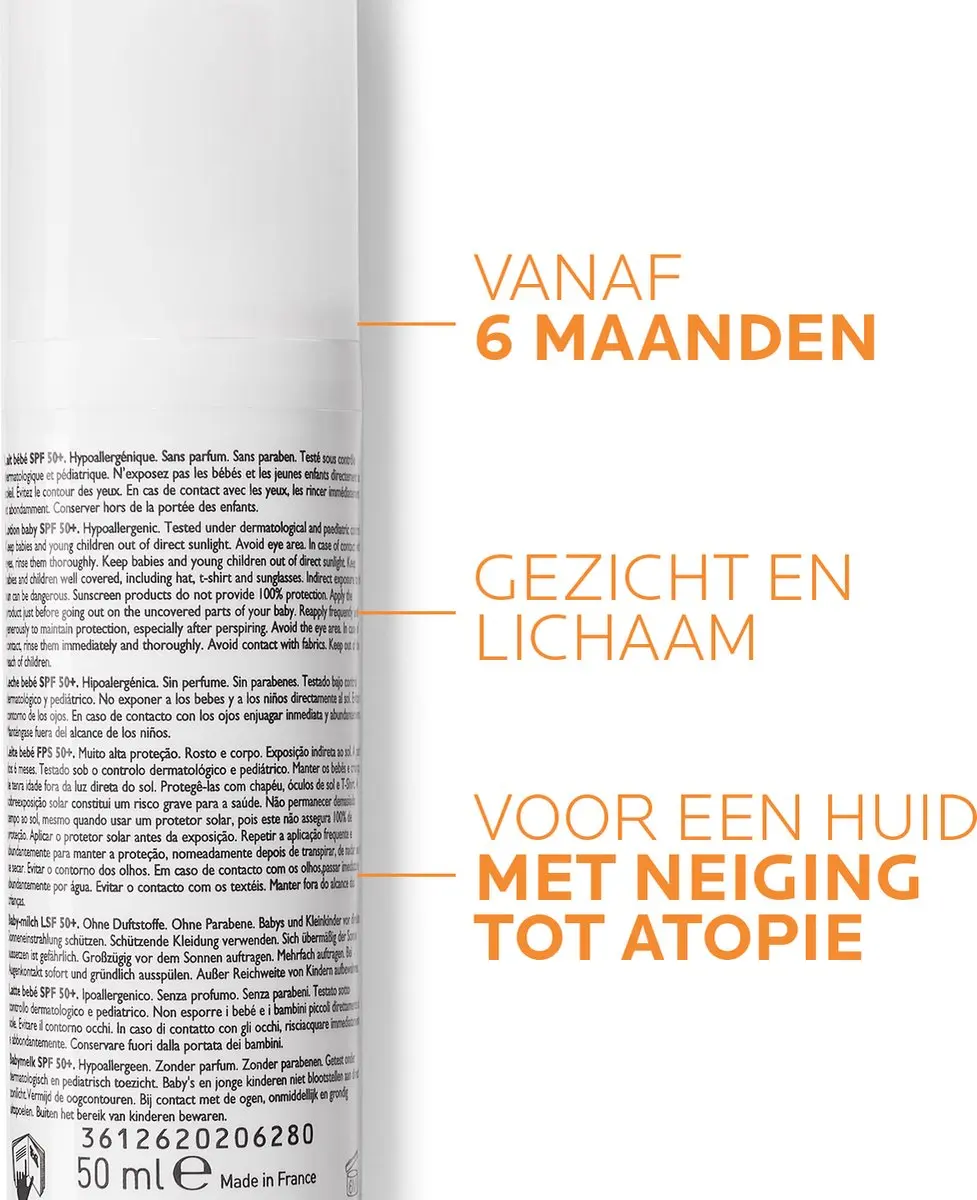 La Roche-Posay Anthelios Baby Melk SPF50+ 50ml
