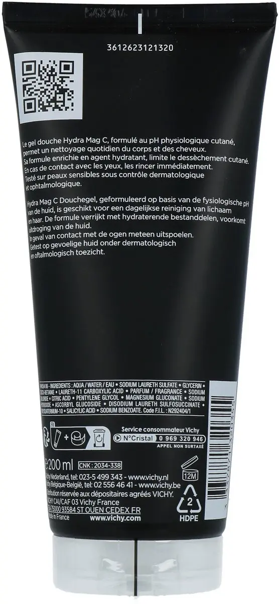 VICHY Homme Hydra Mag C Douchegel 200ml