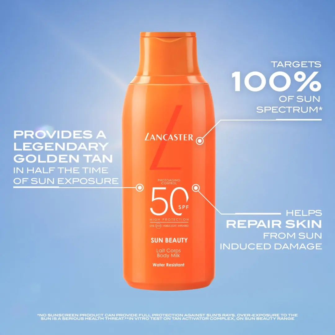 Lancaster Sun Beauty Body Milk SPF50 400ml