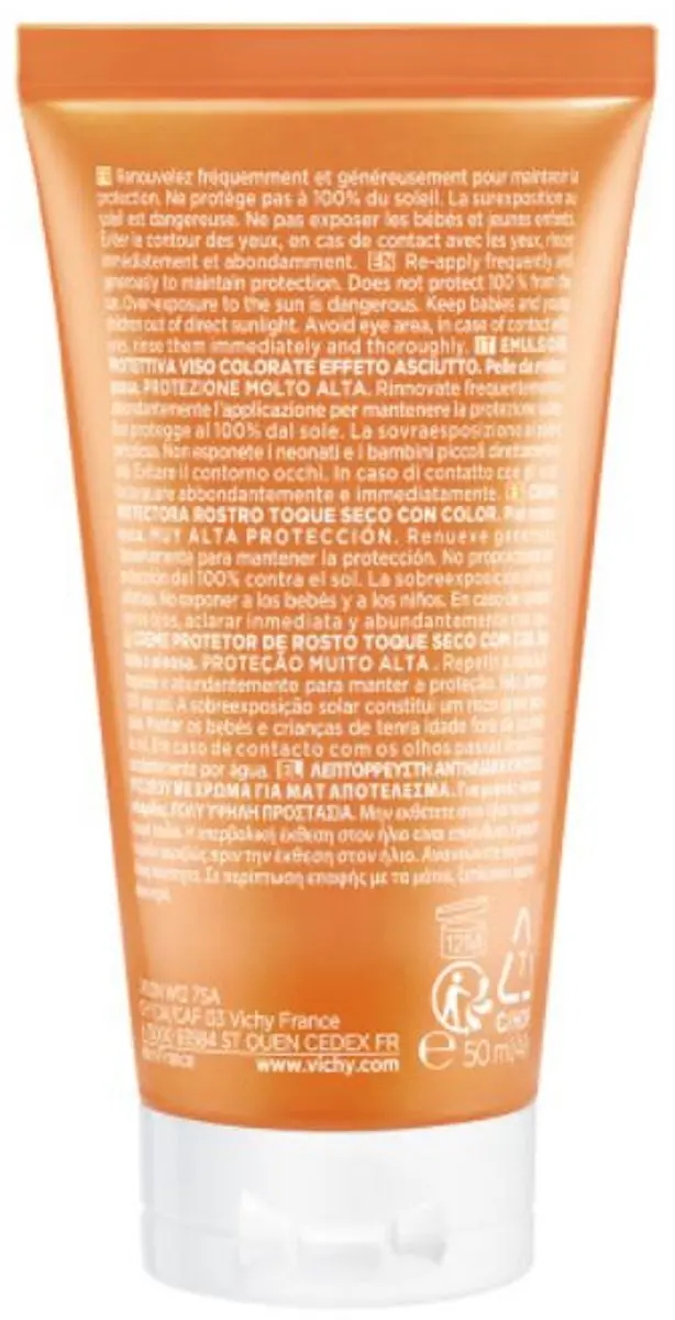 Vichy Capital Soleil SPF50 Zonnecrème Gezicht 50ml - afbeelding 6 van 6