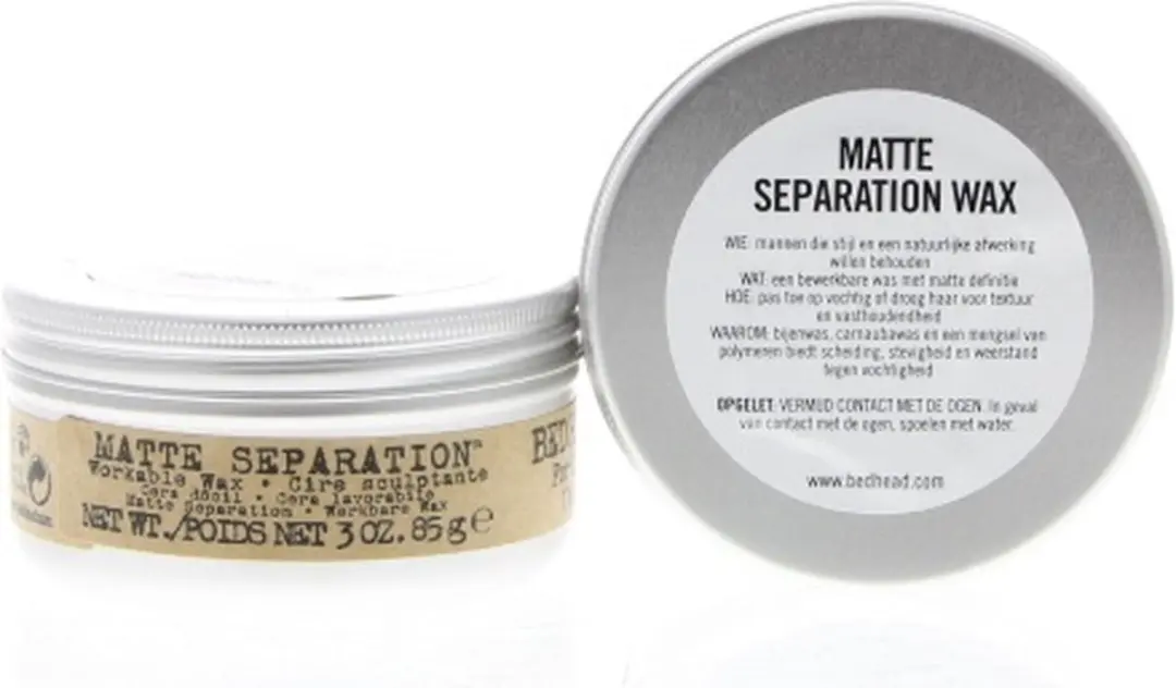 TIGI Bedhead for Men Matte Separation Haarwax 85ml