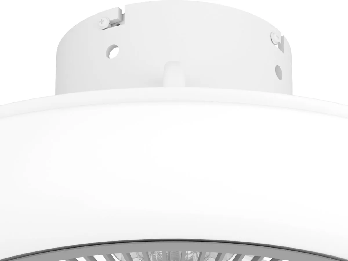 Eglo Sayulita Plafondlamp Ventilator 45,5cm - Wit/Grijs - 6 standen