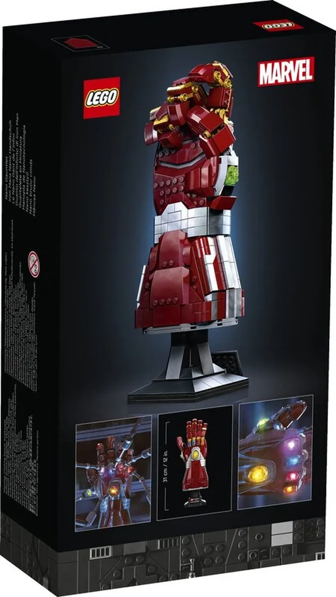 LEGO Marvel Avengers 76223 Nano Gauntlet - 675 Stukken - Meerkleurig - afbeelding 4 van 6