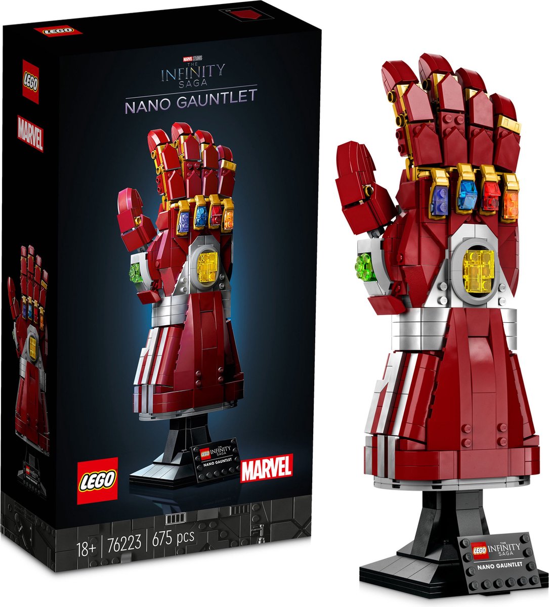 LEGO Marvel Avengers 76223 Marvel Nano Gauntlet Collectible