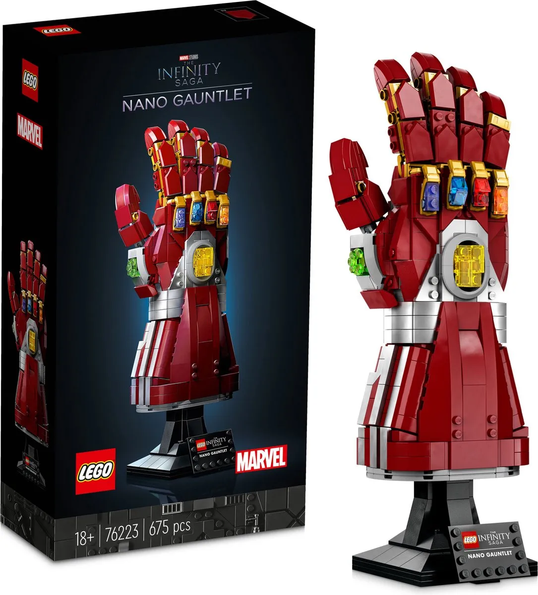 LEGO Marvel Avengers 76223 Nano Gauntlet - 675 Stukken - Meerkleurig - afbeelding 5 van 6