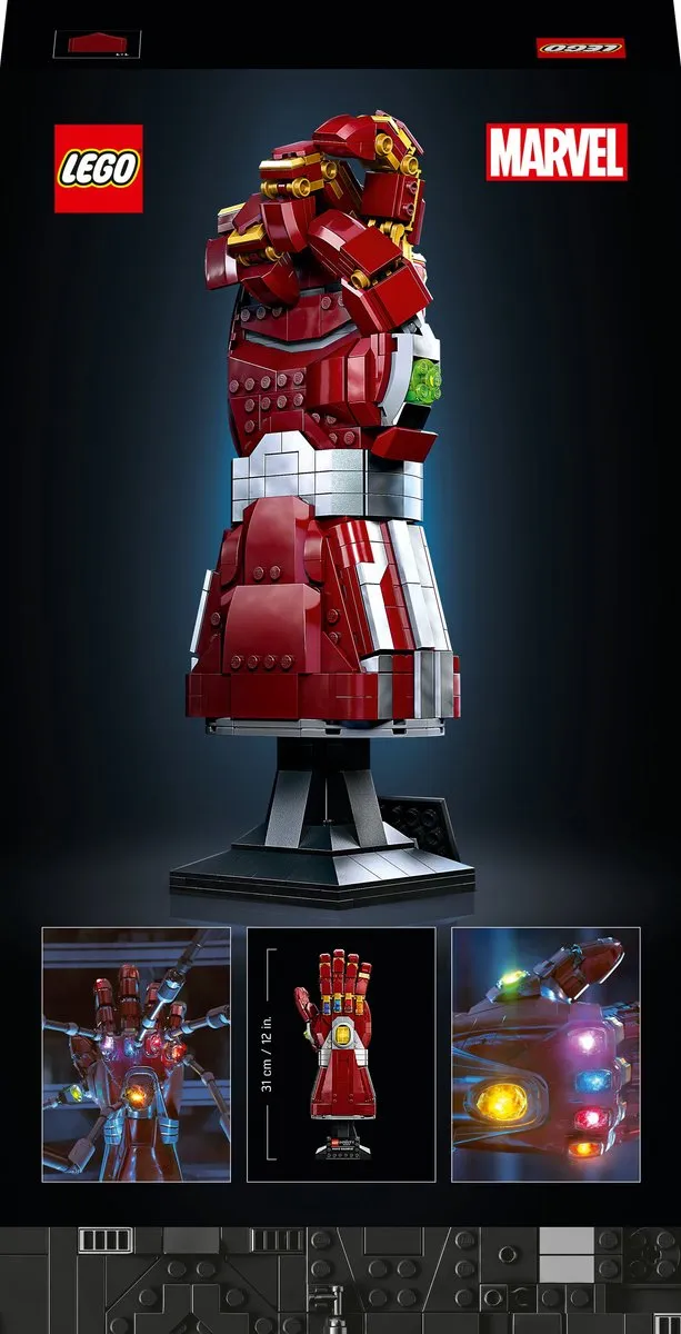 LEGO Marvel Avengers 76223 Nano Gauntlet - 675 Stukken - Meerkleurig - afbeelding 6 van 6