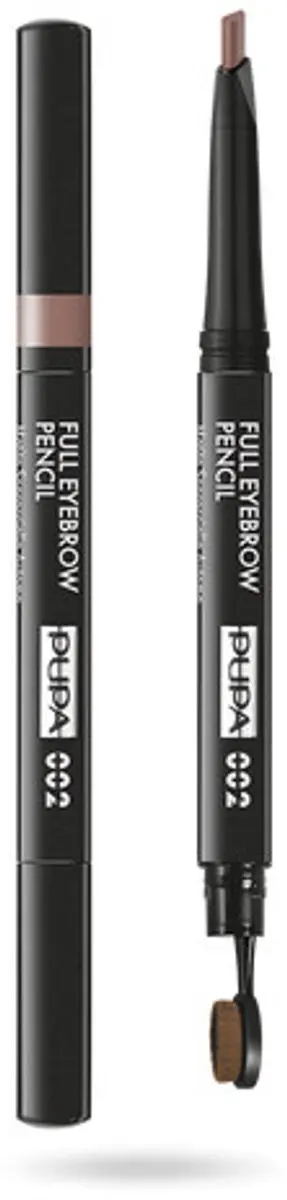 Pupa Milano Full Eyebrow Wenkbrauwpotlood Brown