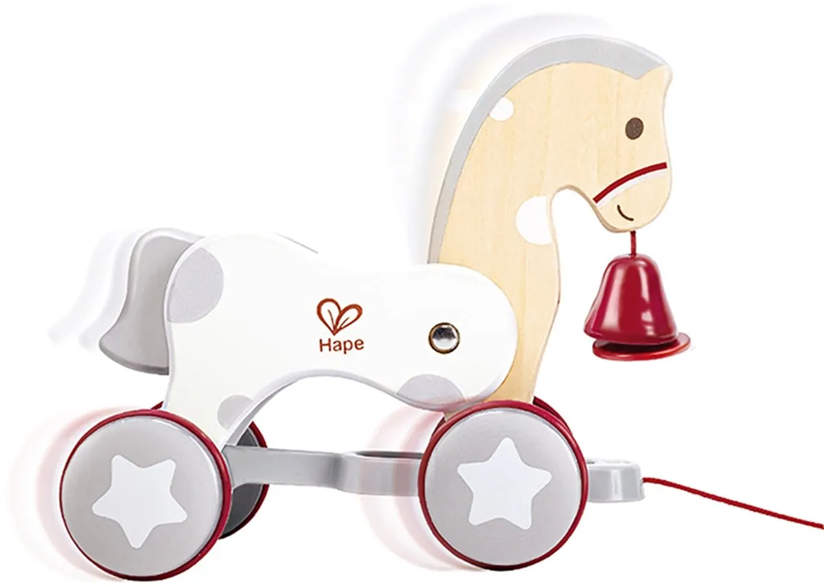 Hape Houten Trekdier Pony - 1 Stuk