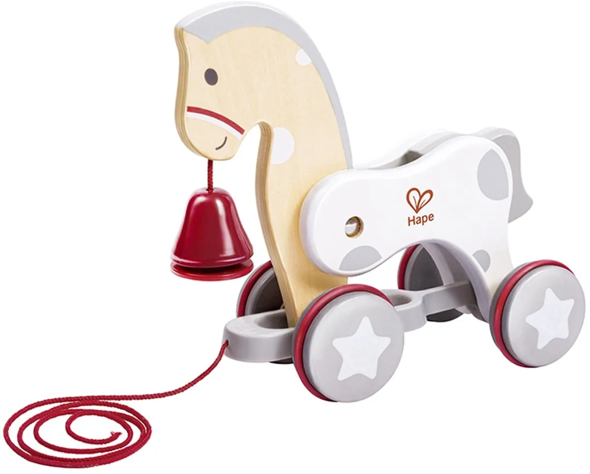 Hape Houten Trekdier Pony