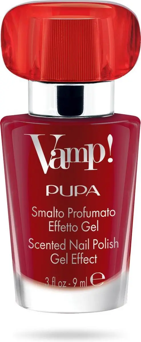Pupa Vamp! Nagellak 204 Passionate Red - 9ml