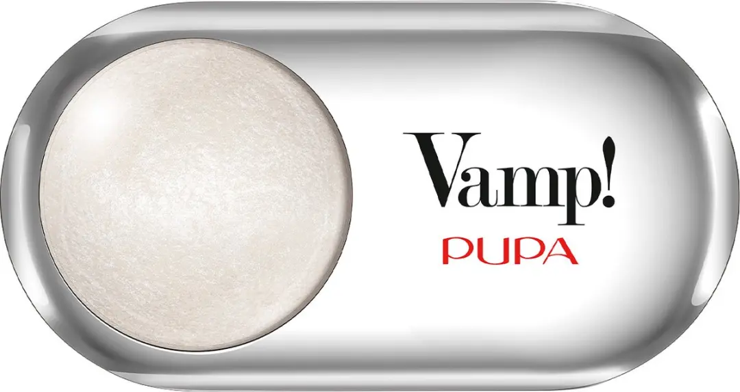 Pupa Milano Vamp! Wet & Dry Oogschaduw 401 White Snow - 1g