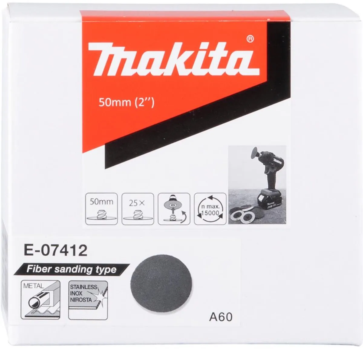 Makita Schuurschijf A60 50mm