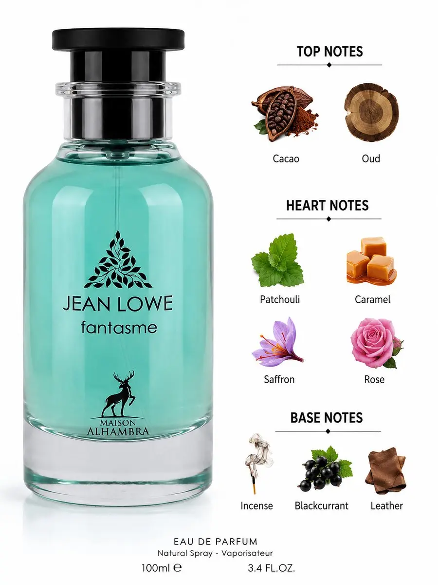 Maison Alhambra Jean Lowe Fantasme Eau de Parfum 100ml