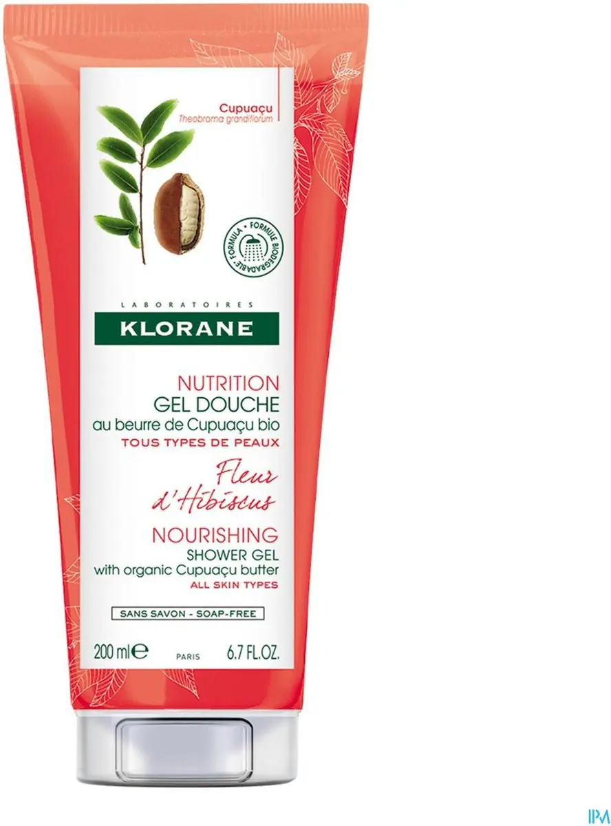 Klorane Ibisjabloem Douchegel 200ml