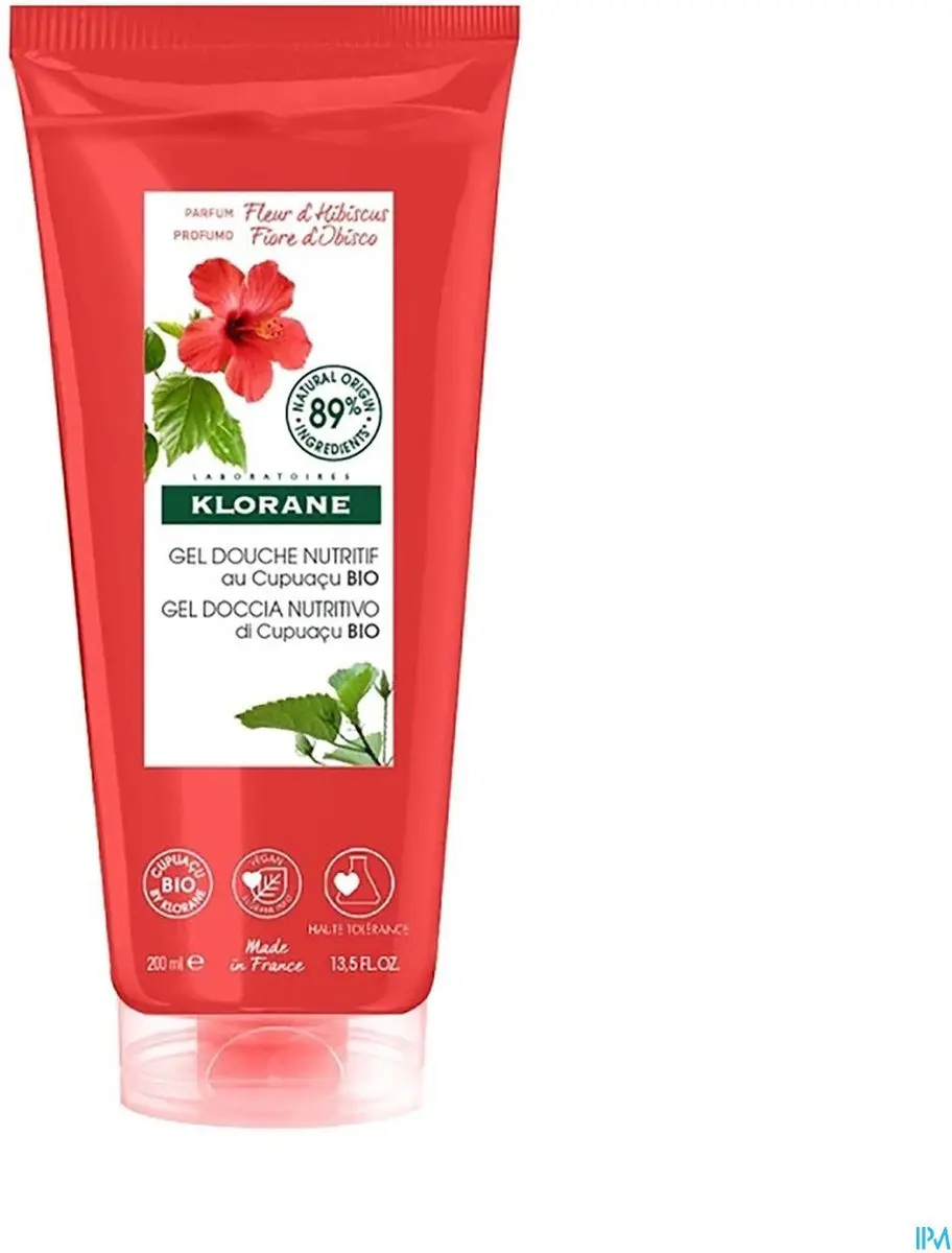 Klorane Ibisjabloem Douchegel 200ml