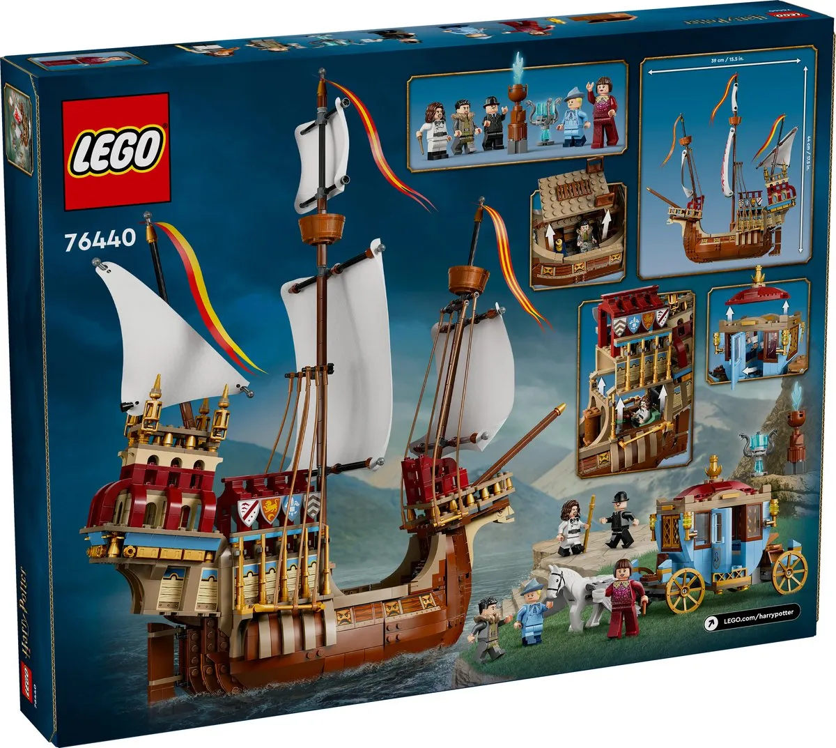 LEGO Harry Potter Toverschool Toernooi 76440 - 1229 Stukken - 5 Minifiguren - afbeelding 4 van 5