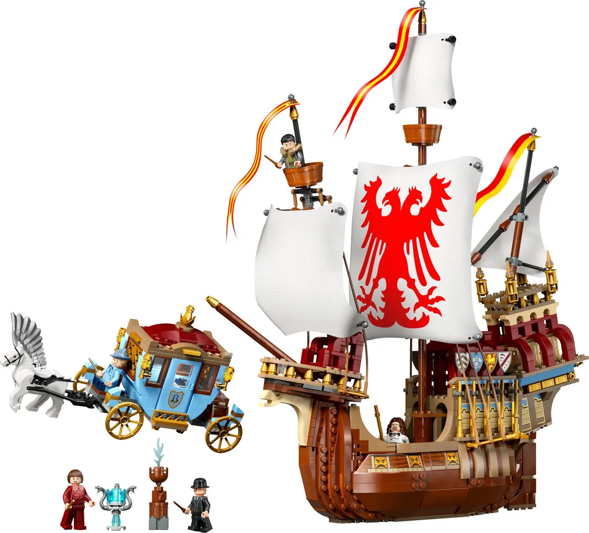 LEGO Harry Potter Toverschool Toernooi 76440 - 1229 Stukken - 5 Minifiguren - afbeelding 5 van 5