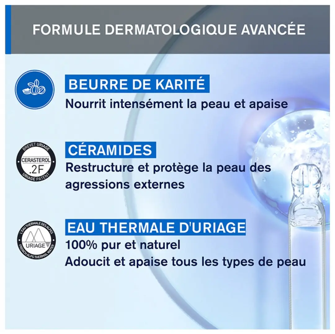 Uriage Xémose Gentle Cleansing Syndet - 200ml
