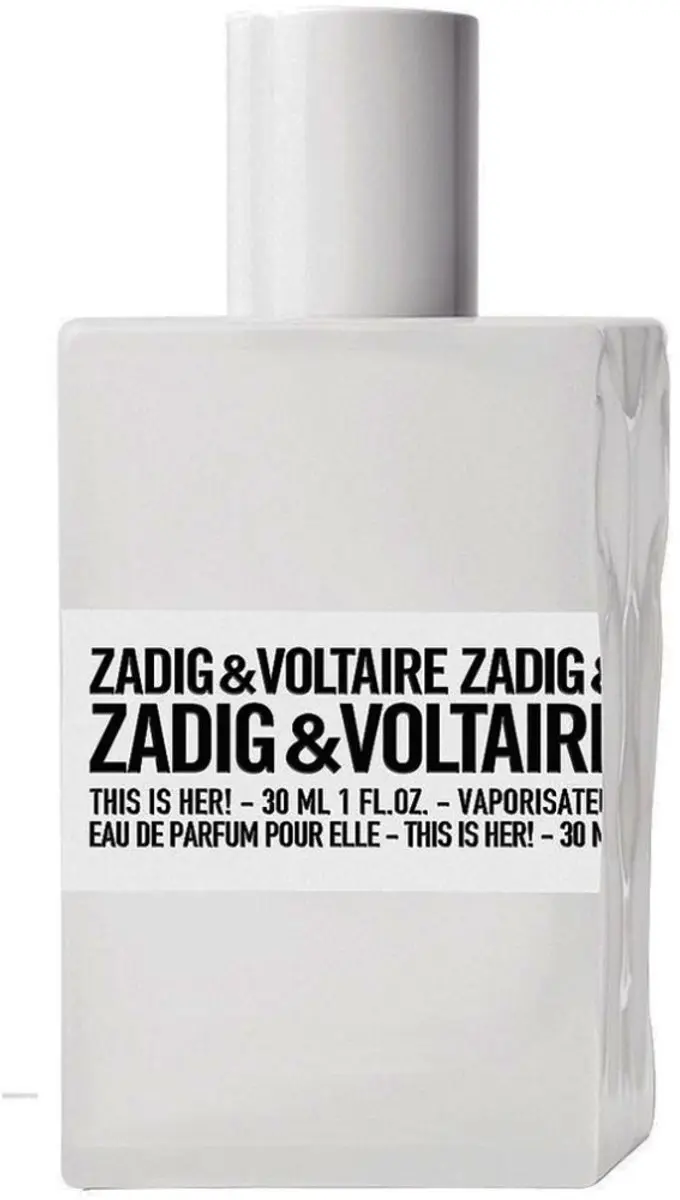 Zadig & Voltaire This is Her! Damesparfum 30ml - Vanille & Sandelhout