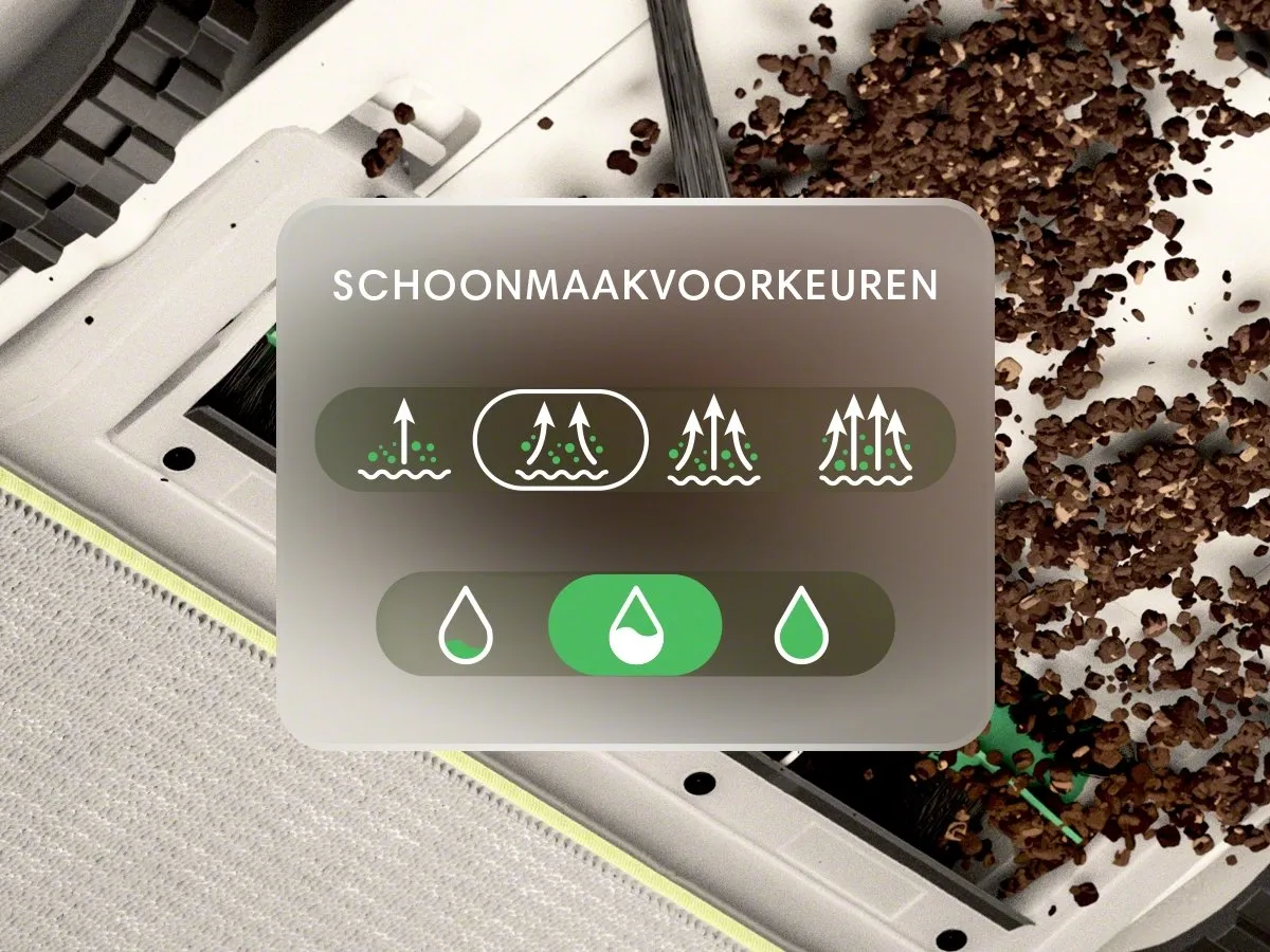 iRobot Roomba 105 Combo Y351240 Robotstofzuiger - Wit
