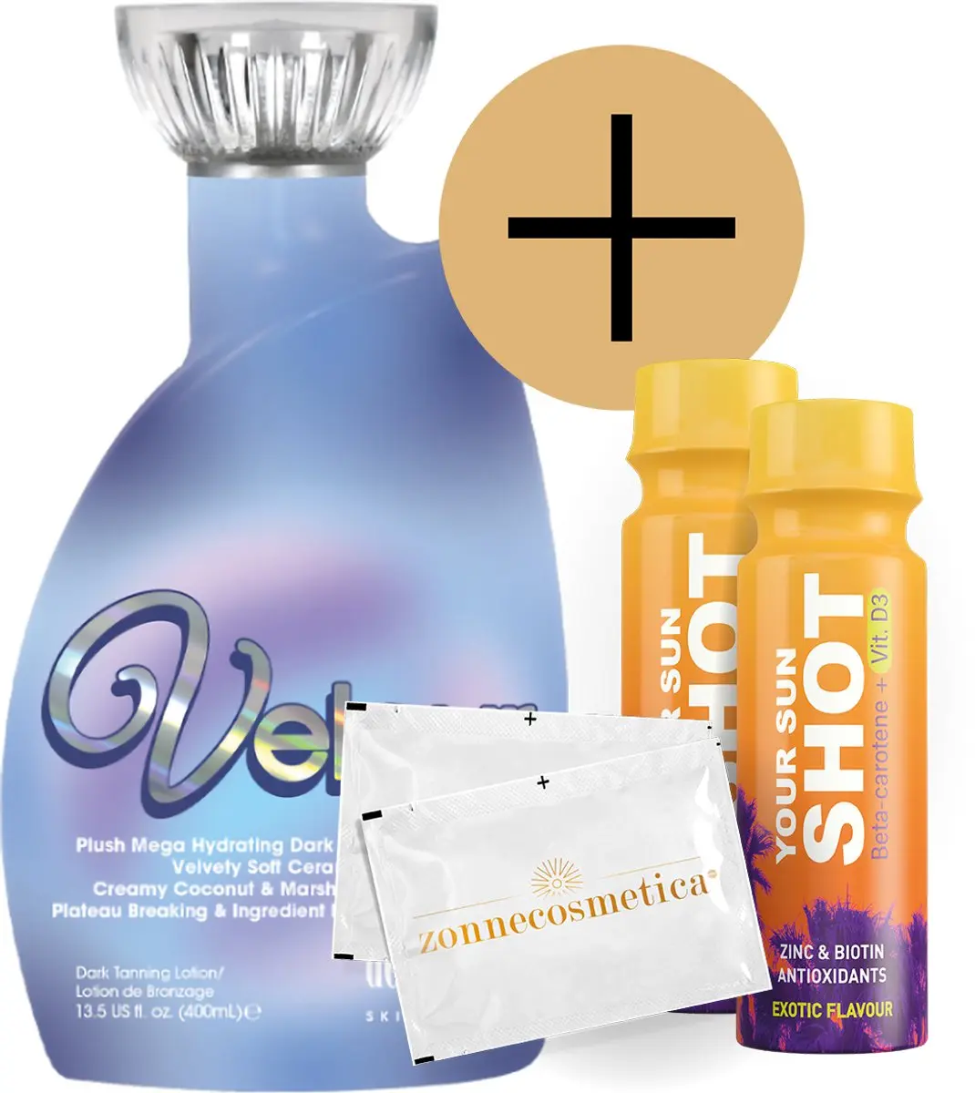 Devoted Creations Sun Shots Verfrissingsdoekjes